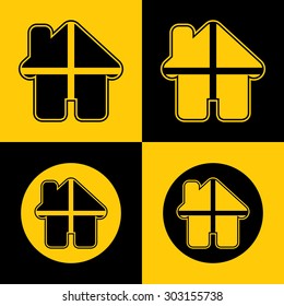 Very Useful Vector Icon Of Home. Eps-10.