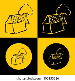 Very Useful Vector Icon Of Home. Eps-10.