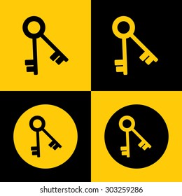 Very Useful Vector Icon Of Key. Eps-10.