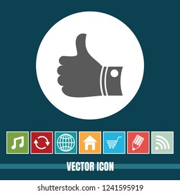 very Useful Vector Icon Of Like with Bonus Icons Very Useful For Mobile App, Software & Web