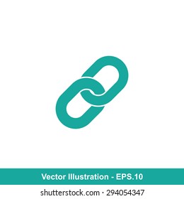 Very Useful Vector Icon Of Link. Eps-10.