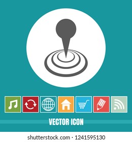 very Useful Vector Icon Of Map Pointer with Bonus Icons Very Useful For Mobile App, Software & Web