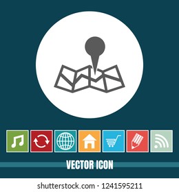 very Useful Vector Icon Of Map Pointer with Bonus Icons Very Useful For Mobile App, Software & Web