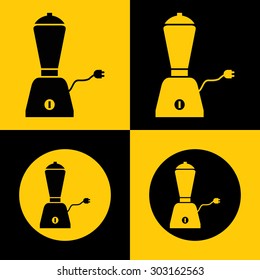 Very Useful Vector Icon Of Mixer Grinder. Eps-10.