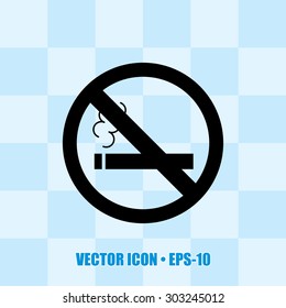 Very Useful Vector Icon Of No Smoking. Eps-10.