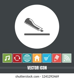 very Useful Vector Icon Of Paper Cutter with Bonus Icons Very Useful For Mobile App, Software