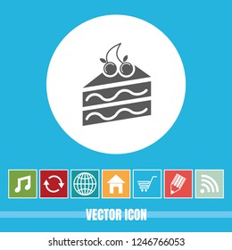 Very Useful Vector Icon Pastry Of with Bonus Icons. Very Useful For Mobile App, Software & Web.