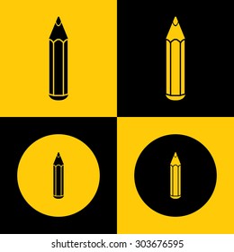 Very Useful Vector Icon Of Pencil. Eps-10.