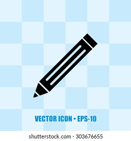 Very Useful Vector Icon Of Pencil. Eps-10.