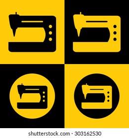 Very Useful Vector Icon Of Sewing Machine. Eps-10.