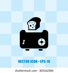 Very Useful Vector Icon Of Toaster. Eps-10.