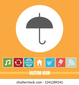 very Useful Vector Icon Umbrellas Of with Bonus Icons Very Useful For Mobile App, Software