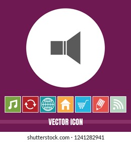 very Useful Vector Icon Of Volume with Bonus Icons Very Useful For Mobile App, Software