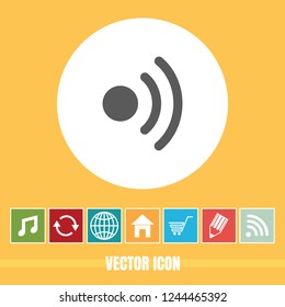 Very Useful Vector Icon Of Wi-Fi with Bonus Icons. Very Useful For Mobile App, Software & Web.