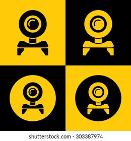 Very Useful Web Cam Icon For Web & Mobile. Eps-10.