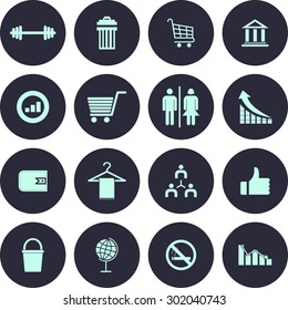 Very Useful Web Icon Set. Design element vector illustration-Eps-10.