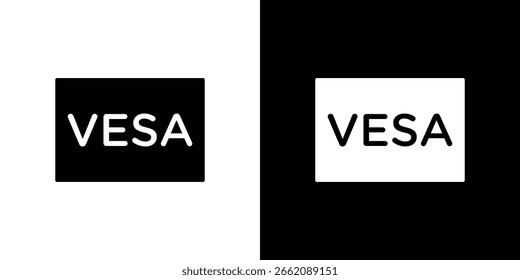 Vesa icon glyphs vectors. Web flat pack.