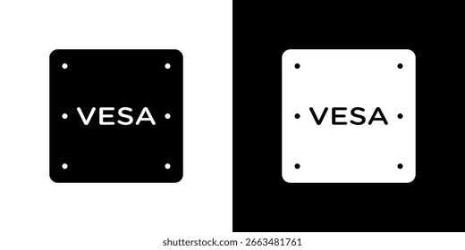 Vesa icon symbol sign, vector, eps 10