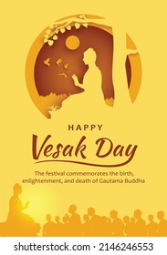 Vesak Day, A celebration of Buddha's birthday and, for some Buddhists, marks his enlightenment (when he discovered life's meaning). 