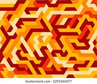 Vesak day isometric background. Vector illustration