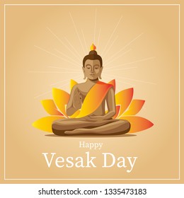 Vesak Greetings Card