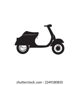 vespa motorbike icon vector illustration symbol design