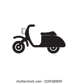 vespa motorbike icon vector illustration symbol design