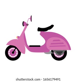 Vespa vector design isolated on white background