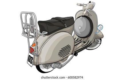 Vespa, Vintage Scooter