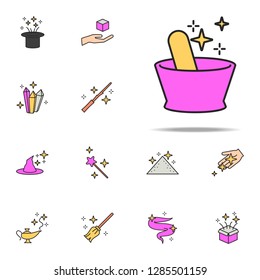 vessel for magic potion icon. magic icons universal set for web and mobile