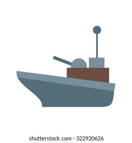 Vessel, oil, supply icon vector image. Can also be used for military. Suitable for use on web apps, mobile apps and print media.