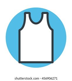 Vest Colored Vector Icon