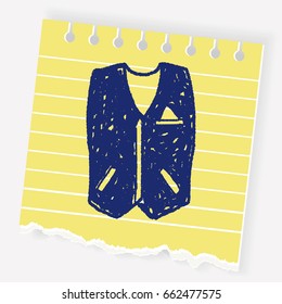 vest doodle