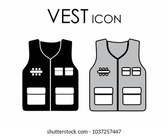 Vest icon colored