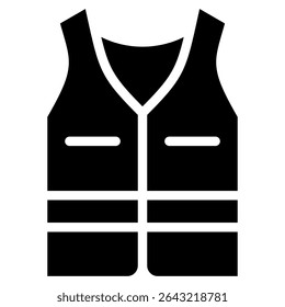 Vest Icon Element For Design