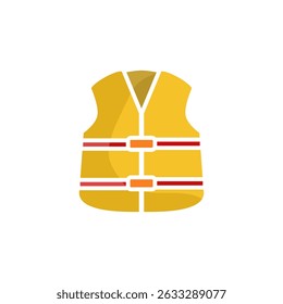 vest icon, flat style pictogram icon for ui or ux mobile app, vector illustration logo symbol design, isolated on white