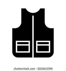 vest icon or logo isolated sign symbol vector illustration - high quality black style vector icons
