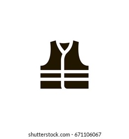 vest icon. sign design