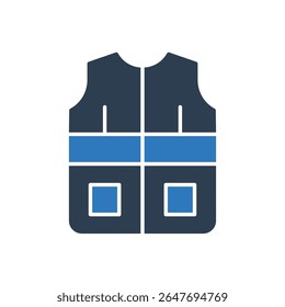 Vetor de Símbolo de Símbolo de Ícone Vest