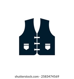 Vest icon vector design templates simple and modern