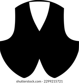 vest icon vector symbol design illustration
