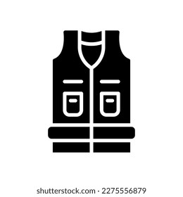 vest icon for your website, mobile, presentation, and logo design.