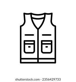 vest icon for your website, mobile, presentation, and logo design.