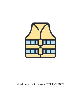 vest icons  symbol vector elements for infographic web