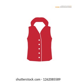 vest icon.vector illustration.