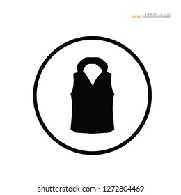 vest icon.vector illustration.