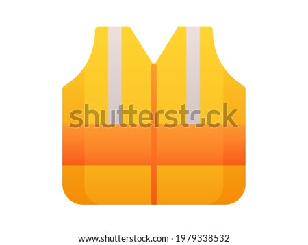 vest labour single isolated icon with smooth style