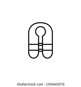 vest line icon