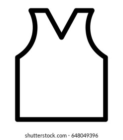 Vest Vector Icon