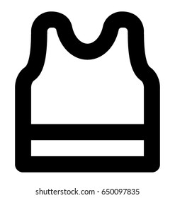 Vest Vector Icon
